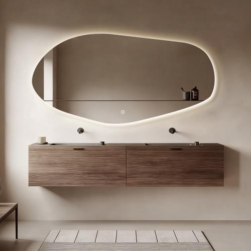 Fluxa Aura Pure II - Frameless LED Mirrors