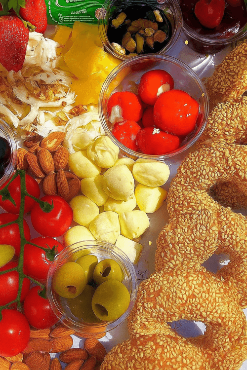 Turkish Simit Platter | (طبق السميت التركي)