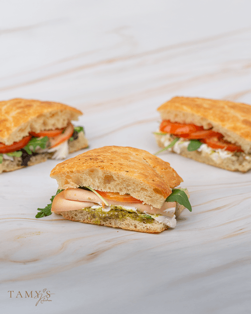 Mediterranean Focaccia Box – 12 pcs