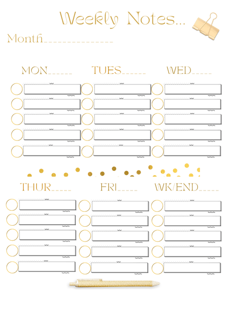 Business Weekly Notes