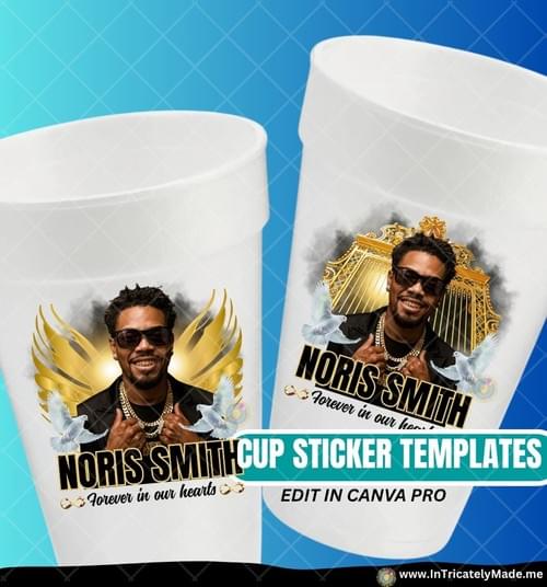 Celebration of Life | Foam Cup | Memorial Cup | Celebration of Life Gifts | Celebration of Life SVG