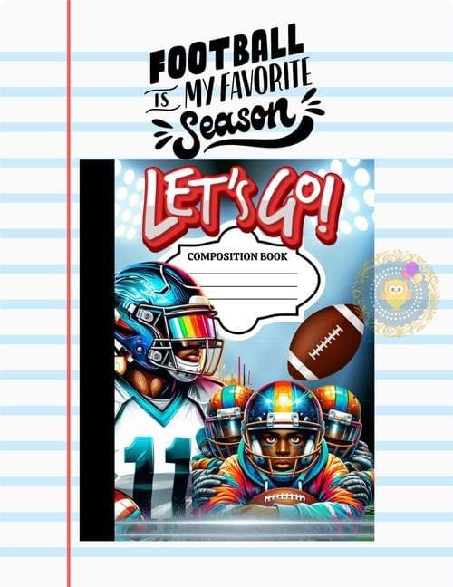 Football Notebook | Football Fan | Football Final | Composition Notebook | Composition Notebook Temp