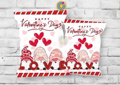 Valentine's Day Chip Bags | Valentines Day Chip Bag Template | Chip Bag Template Canva | Chip Bags T