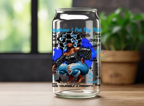 Empowered Women Empower Women | Mugs | Goblet | Glass Libbey Mockup | Strong Woman Mug Strong Woman