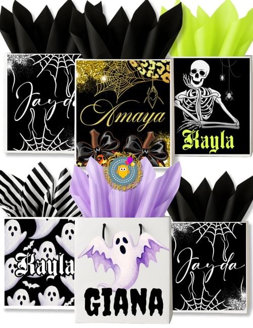 Halloween Gift | Halloween Favors | Halloween Treat Bags