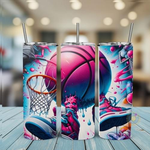Tumblers | Tumblers Wrap | Basketball Tumbler | Basketball Tumbler Design | Basketball Tumbler Templ