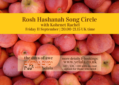 Rosh Hashanah Song Circle | Friday 11 September