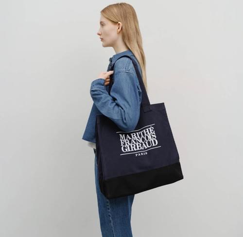 韓國直送 MFG- CLASSIC LOGO BIG SHOPPER BAG