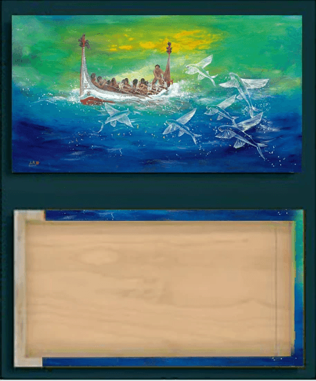 【嶼我一起】 限量無框複製畫