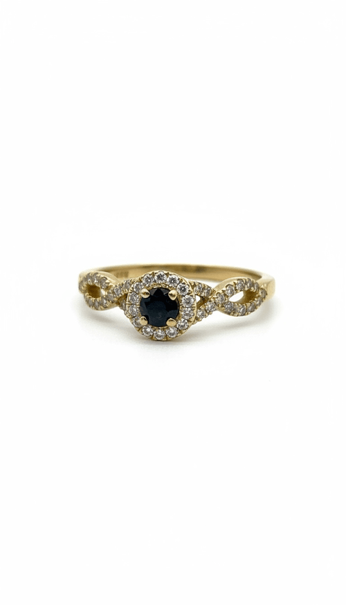 Anillo Lazo Zafiro