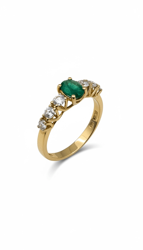 Anillo Esencia Esmeralda