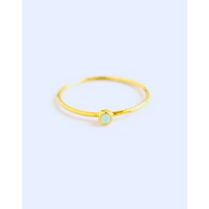 Daint Solid Gold Ring