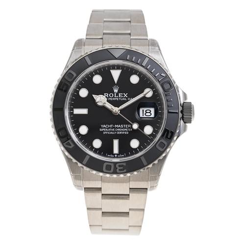 全新 ROLEX 勞力士 遊艇名仕型 YACHT MASTER 226627-0001 醇黑色 RLX鈦金屬