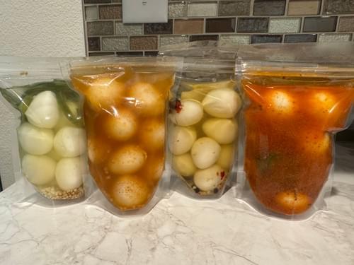 Pickled Quail eggs