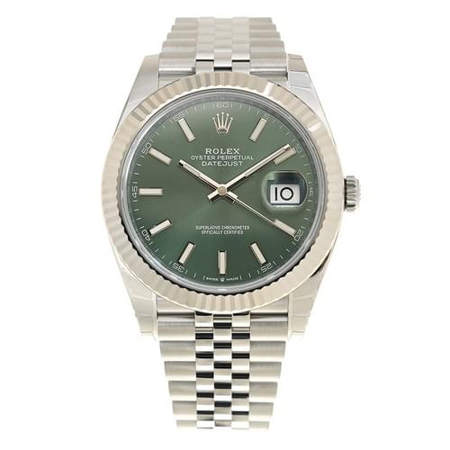 全新 ROLEX 勞力士 恒動日誌型 DATEJUST 126334-0028 薄荷綠色