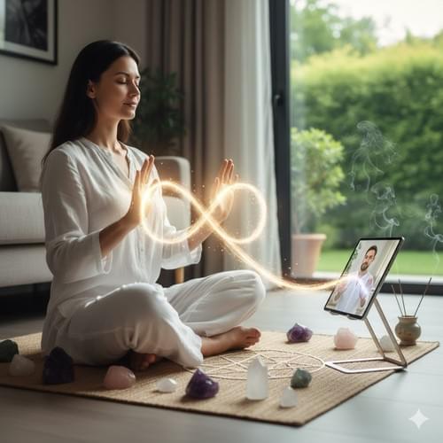 Sessão de Reiki a Distância  1