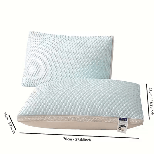 Premium Cooling Ice Silk Bed Pillow