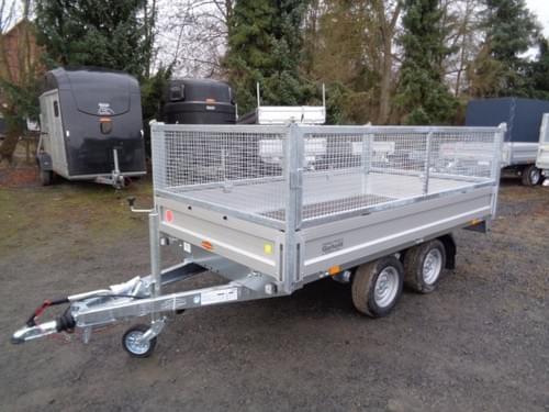 Böckmann HL-AL 3016/20F PKW-Anhänger 2,0 to.Hochlader Gitteraufsatz 100 km/h