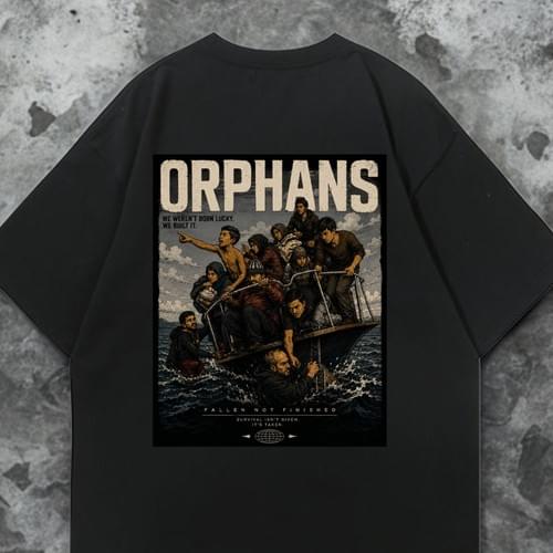 ORPHANS 男款 Fallen Not Finished Oversized Tee