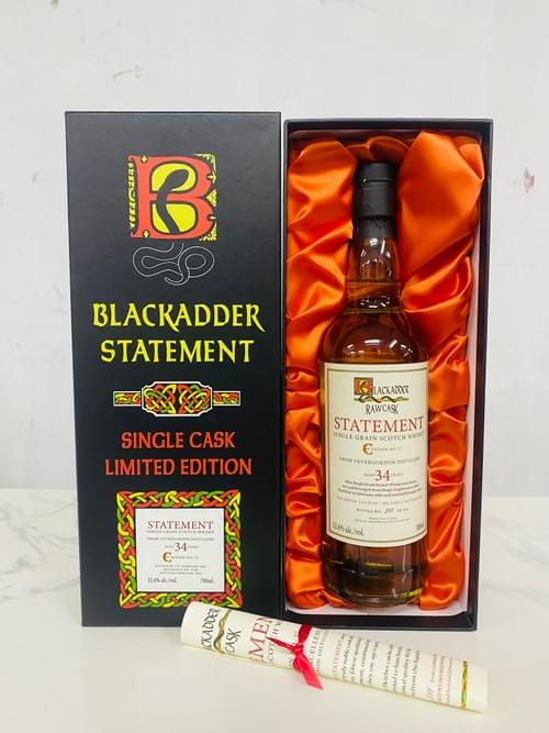 BLACKADDER黑蛇 RAW CASK INVERGORDON 1988-2022 34YOP