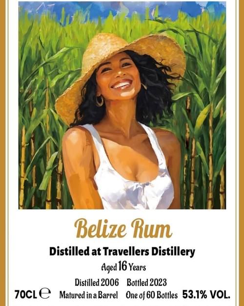 和鳴選桶rum belize 53.1%VOL 16年 700ml