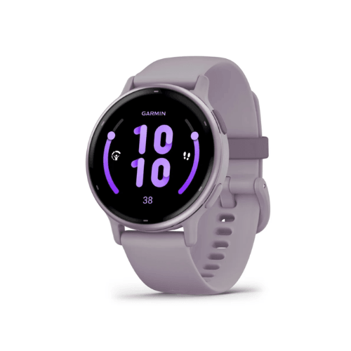 GARMIN VIVOACTIVE 5 Metallic orchid Aluminium bezel with orchid case and silicone band