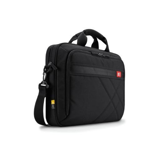 Business Casual Topload Briefcase for 15.6 Laptops (DLC115,Black)