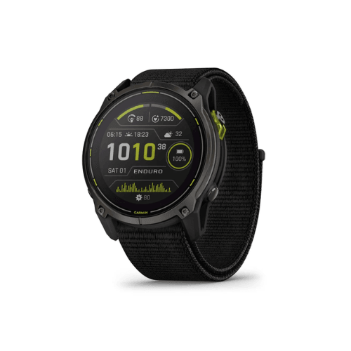 GARMIN Enduro™ 3 - 51mm SOLAR, SAPPHIRE CARBON GRAY DLCTITANIUM BLACK NYLON STRAP