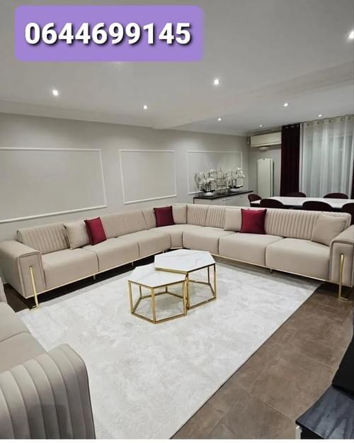 Neuf canapé D'angle Anti-tâche