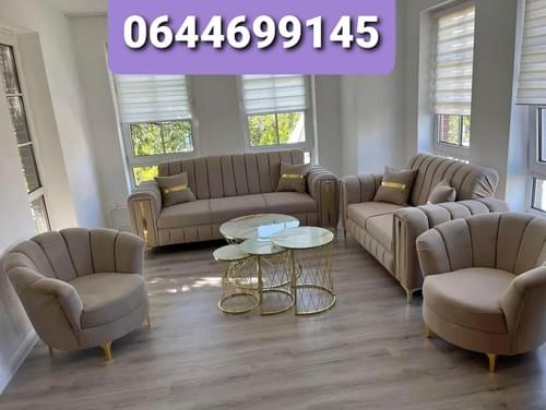 Neuf canapé complet 3+3+1+1 Anti-tâche