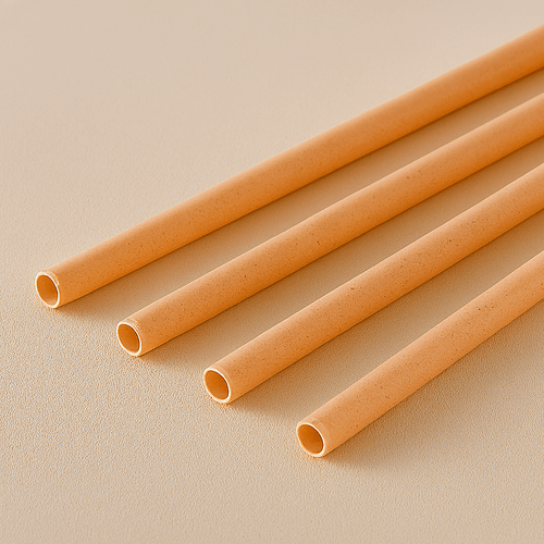 LoopStraw™ Orange Peel Straw | Home‑Compostable PHA Straw Made from Natural Biomass