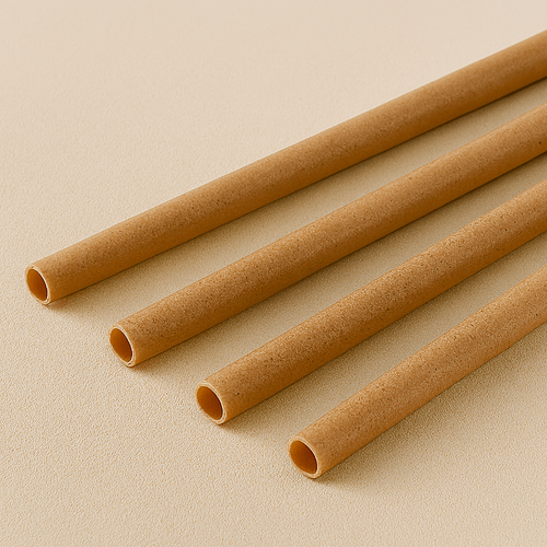 LoopStraw™ Coffee Ground Straw | Marine‑Degradable PHA Straw Made from Natural Biomass