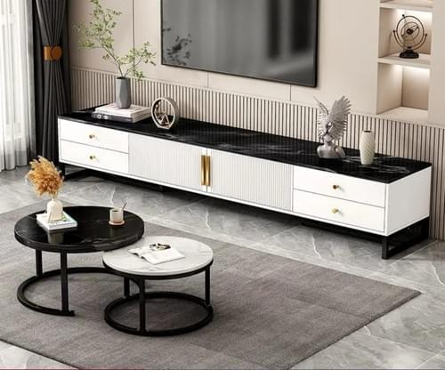 Ensemble table basse et meuble TV moderne