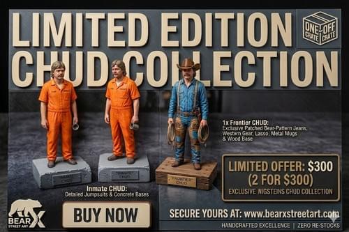 Chud The Builder 3D Printed figurines