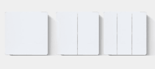 White Plastic KNX panels