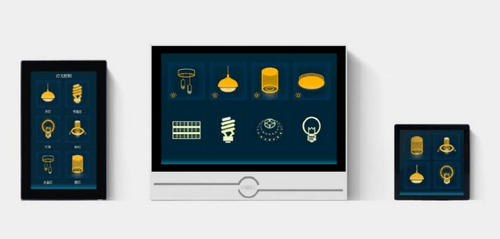 Classic 4/5/10inch KNX touch screens