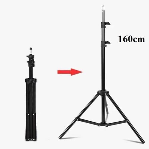 Giá đỡ tripod điện thoại 3 chân, gậy chụp ảnh, quay video livestream kèm kẹp remote cao 35cm đến 2m1