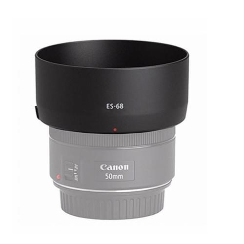 Loa che nắng cho lens canon EF 50mm F1.8stm phụ kiện bảo vệ lens và ống kính