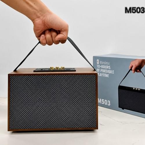 Loa Bluetooth M503 Công Suất Lớn Bass Siêu Trầm Loa Di Động Cầm Tay Cao Cấp