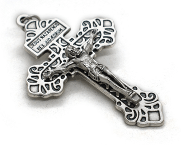 Superior Quality Latin Pardon Indulgence Crucifix , Italy.