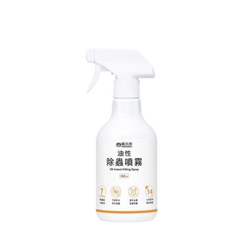 福來朗 油性除蟲噴霧 500ml (有效對付7大居家害蟲包括跳蚤、白蟻等)【户外用】