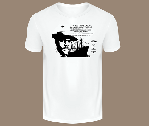 Black Star Line mens t-shirt.