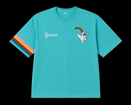 Camiseta Curro Expo 92 Verde agua