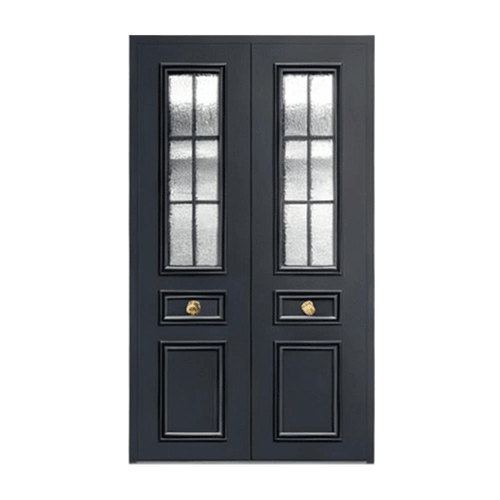Seeyesdoor High Quality Long Duration Modern Design Double Entry Door