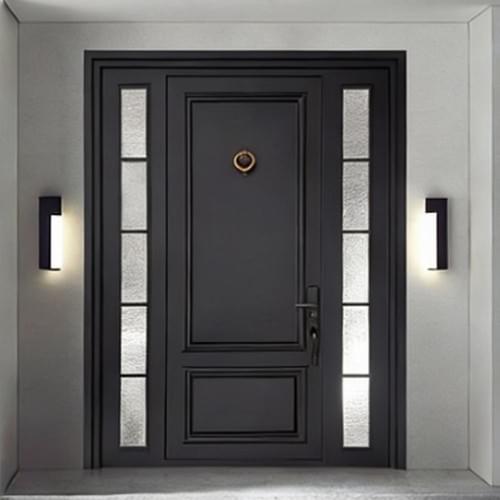 Modern Stainless Steel Security Casement Swing Door