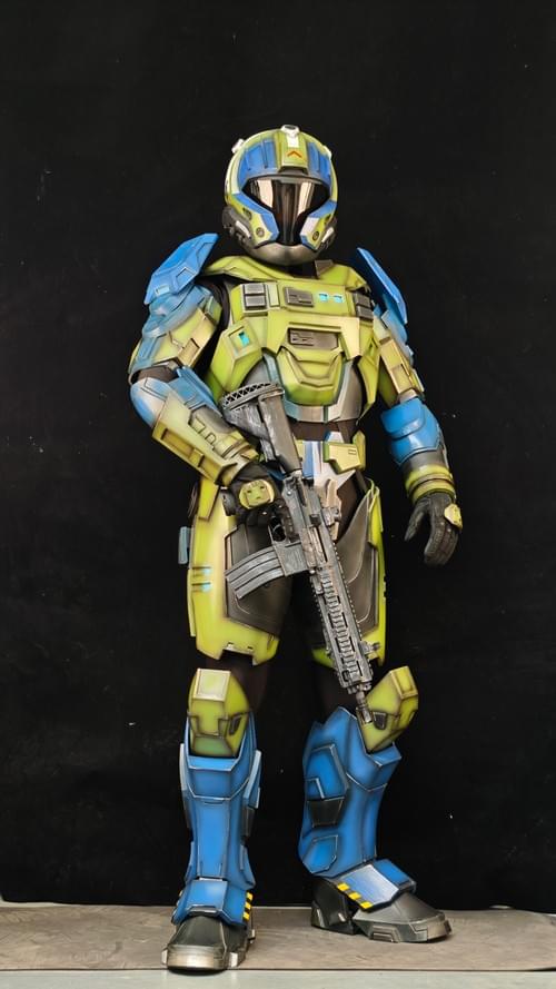The Halo Noble Squad cosplay Character props
