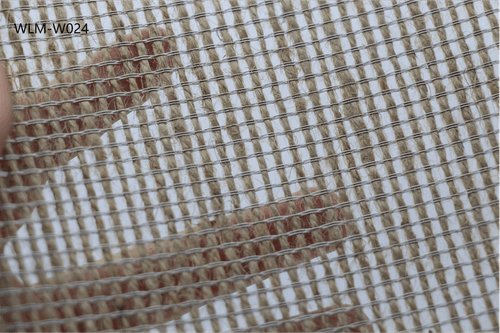 Jute Metal Wire Woven Cloth Interlayer for Laminated Glass Panels