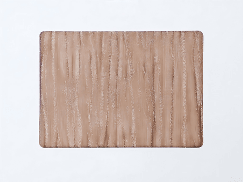 Decorative Glass Laminating Fabric - Amber Metallic Textured Wave