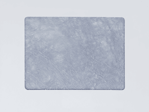 Misty Soft Grey-Blue Cement Effect Glass Fabric Interlayer