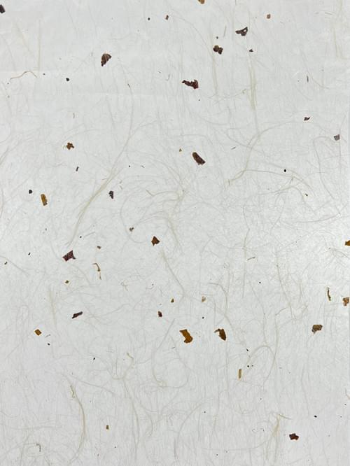 Natural Wood Flake Washi Paper Interlayer for Decorative Glass